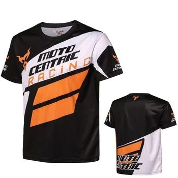 

New Summer Motocycle T Shirt Moto Mountain Bike Motorbike Shirts For KTM Team BMX DH MTB Clothes Men Sports TShirt Orange M-XXL
