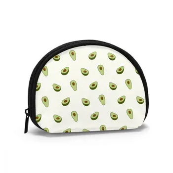 

Wallets Women Zipper Coin Purses Clutch Wallet Female Money Credit Card Holder Avocado Pattern