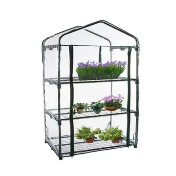 

PVC Warm Garden Tier Mini Household Plant Greenhouse Portable Waterproof Protective Cover Anti-UV Protect Garden Plants Flowers