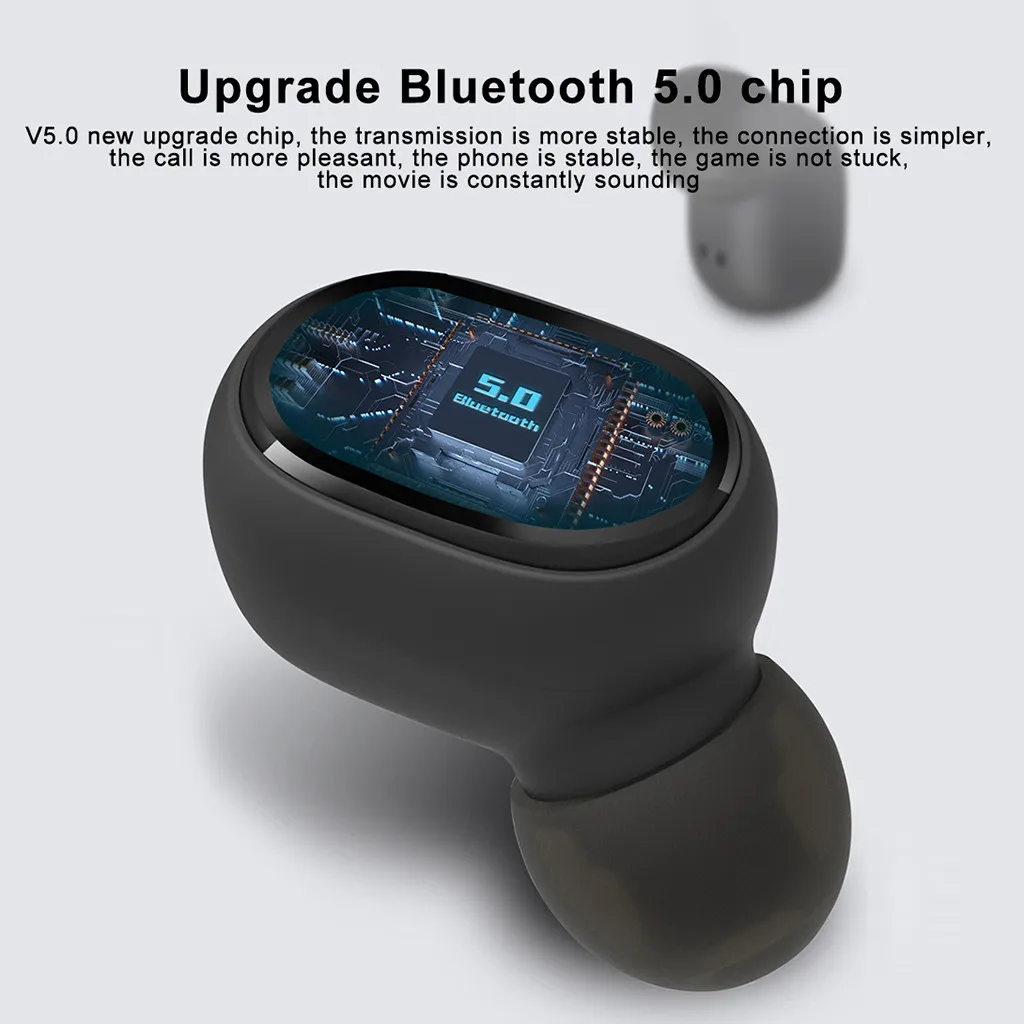 Bluetooth наушники E6s беспроводные наушники Tws True Bluetooth 5,0 стерео наушники бас-вкладыши гарнитура
