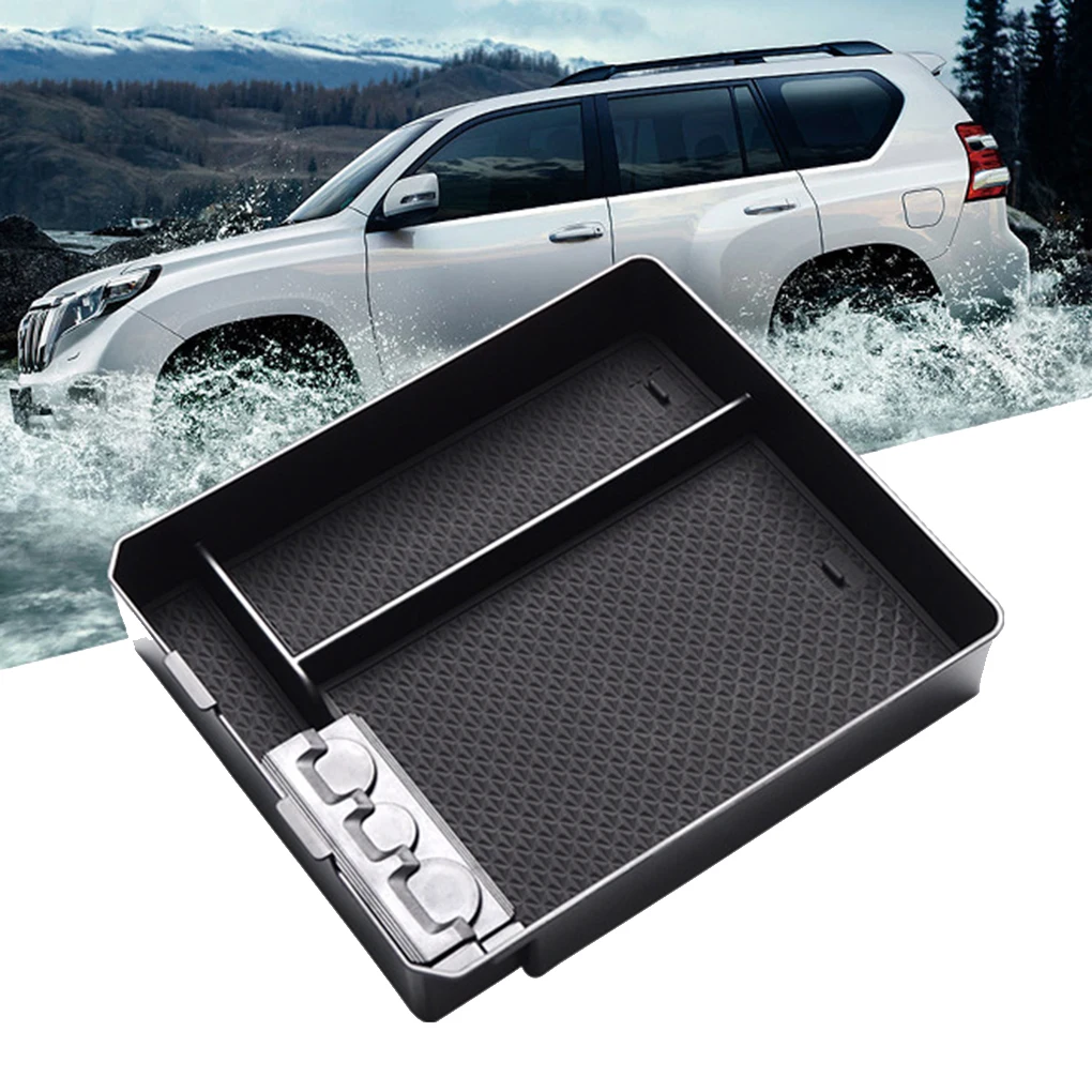 Замена для Toyota Prado 2010- центральная консоль вставить коробку подлокотник лоток для хранения поддон для поддонов