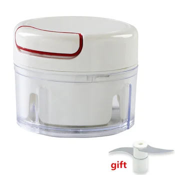 

Garlic Mincer Manual Puller Kitchen Magnetic Gadget Shredder Mini Cutlery Crushed Ice Processor Meat Fruit Chopper Multi Slicer