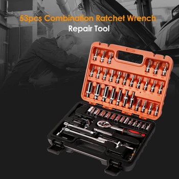 

Car Repair Tool Ratchet Torque Wrench Spanner Screwdriver Socket Set Combo Tools Kit Bicycle Auto Repairing Tool Mechanic Tool