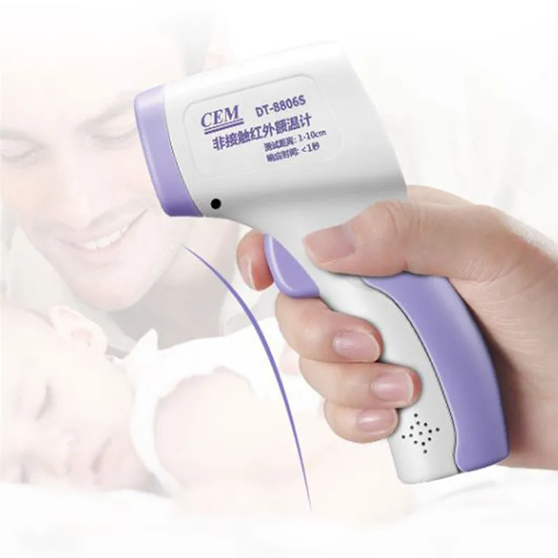 

Digital Infrared Forehead Body Thermometer Adults Baby Non-contact Digital Temperature Meter Measuring Tool For Adult In Stock