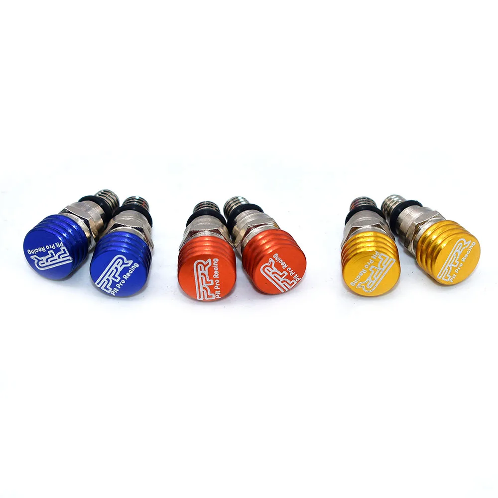 Motorcross CRF YZF KXF Fork Bleed Valve Relief Air M5*0.8mm Bleeder Valves | Автомобили и мотоциклы