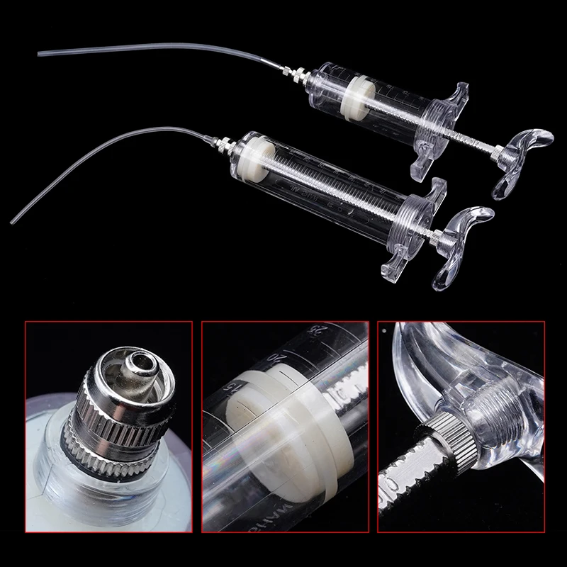 Reusable Syringe Disposable Syringe Baby Bird Feeder Parrot Feeding Syringe 10/20/30/50ml