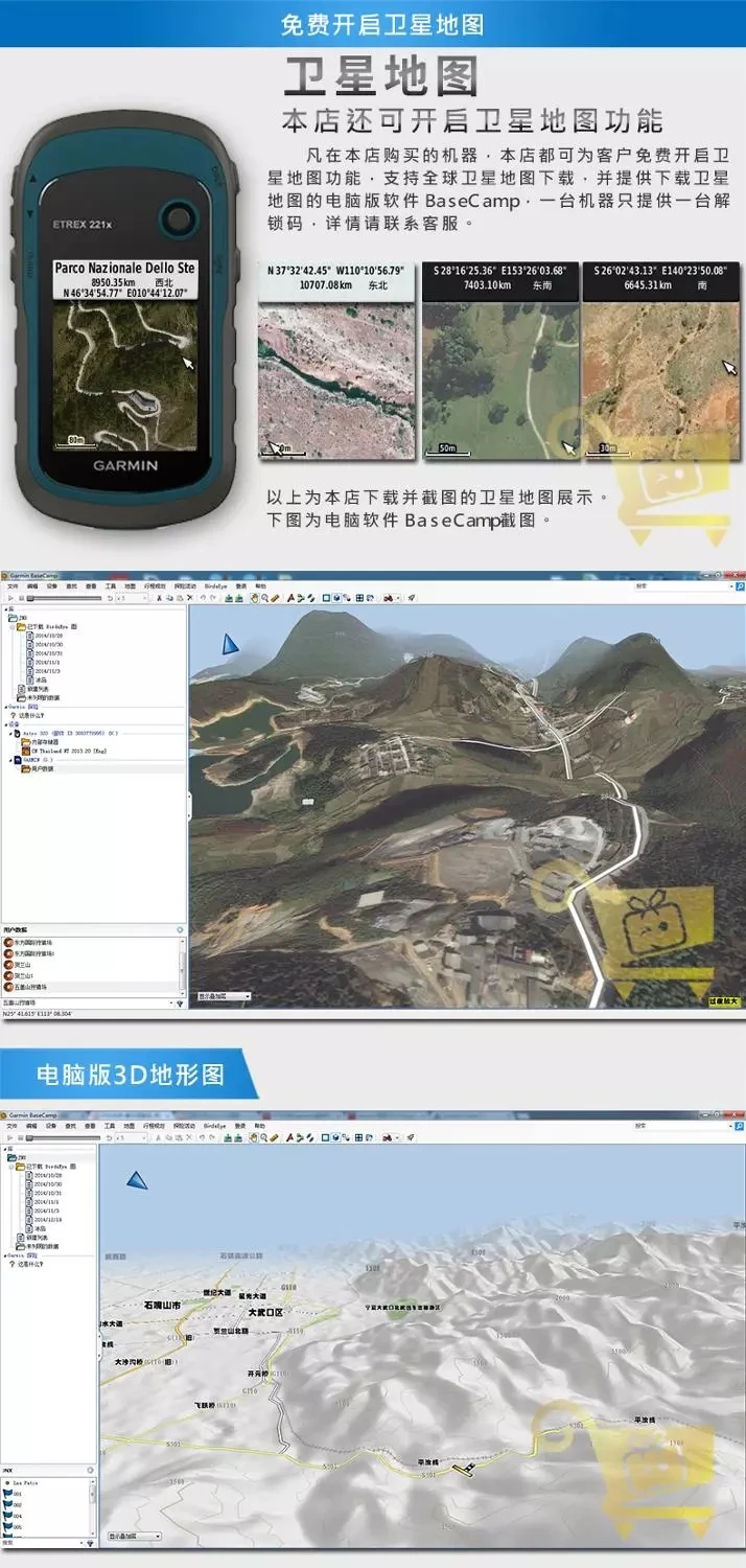 100% Original Garmin eTrex 221X Outdoor Handheld GPS Navigator Coordinate  Position Indicator Acre Measure etrex 201x unit|Compass| - AliExpress