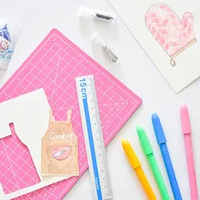 A5 режущий коврик набор алюминиевой линейки разделочная доска Кожа ремесло режущий коврик резьба настольная Подушка 3 мм Толстая ручная доска для письма