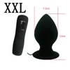 Super Big Size 7 Mode Vibrating Silicone Butt Plug Large Anal Vibrator Huge Anal Plug Unisex Erotic Toys Adult Sex Products 1