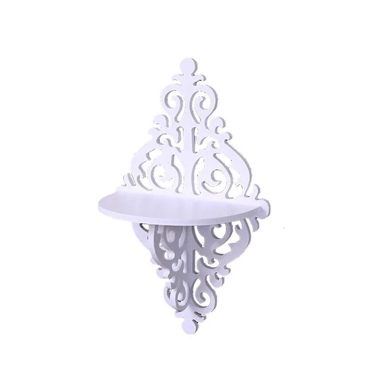 style1 Перфорированная настенная полка, настенная подвесная простая перегородка, европейская спальня, гостиная, настенная подвесная настенная подставка для цветов - Цвет: style1