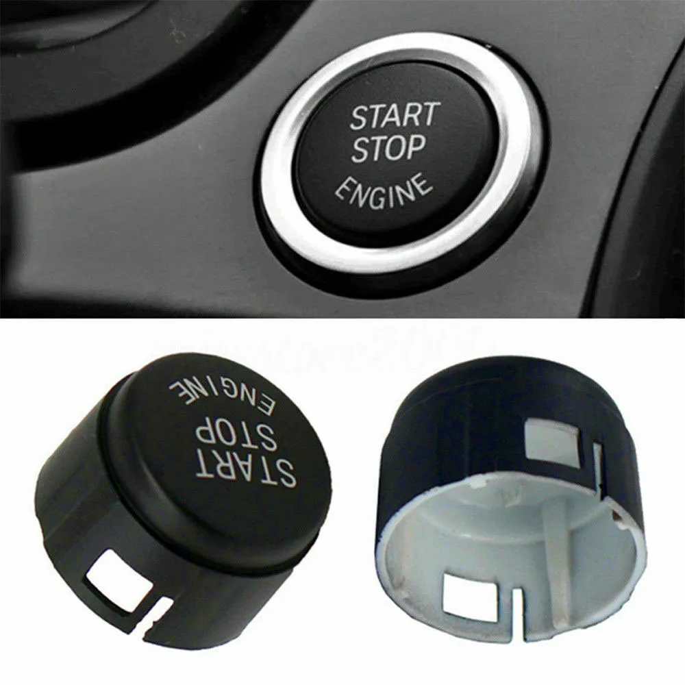 

New Car Start Stop Engine Button Switch Cover For BMW 5 6 7 series F01 F02 F10 F11 F12 2009-2013 OEM 61319153832 Styling 4-Color