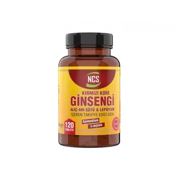 

Ncs Red Korea Ginseng Hawthorn Royal Jelly Lepidyum 120 Tablet