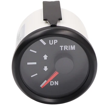 

Black Trim Tilt Gauge Mercury Mariner Mercruiser fit for Yamaha GP9402 Volvos SX Volvos DP Boat Trim Gauge