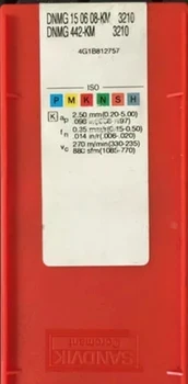 

10PCS CARBIDE INSERTR DNMG 150608-KM 3210