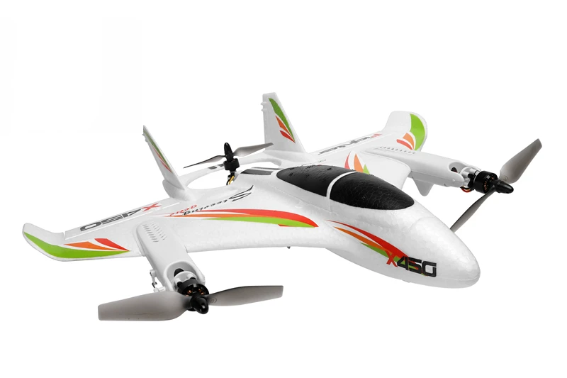 WLtoys XK X450 RC самолет 6CH бесщеточный двигатель удерживающий высоту дизайн 3D/6G взлет и посадка трюк RC Дрон