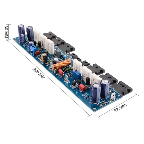 AIYIMA-L10 사운드 앰프 보드 2 개, 300W HiFi 2.0 채널 클래스 AB 전력 증폭기 Amp 트랜지스터 A1930 C5171 TT1943 TT5200 4
