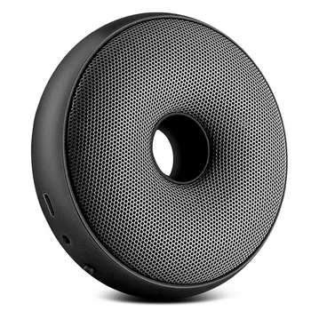 

Air Purifier Household Electric Donut Portable Car Refrigerator Ozone Generator Black Abs + Metal