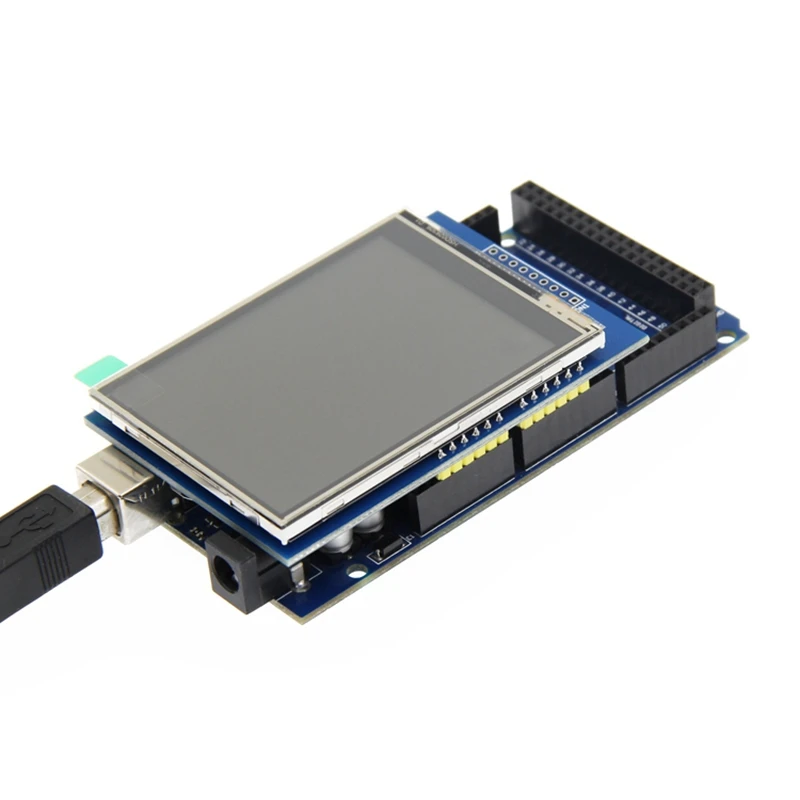 AABB-2.8 дюймовый TFT lcd цветной дисплей модуль 320X240 с контактной панелью для Arduino NUO MEGA 2560 платы