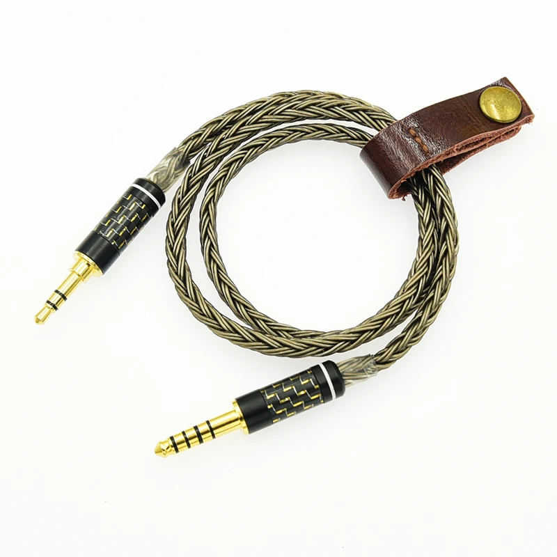 OCC HIFI медь 4 мм Баланс до 3 5 aux вход Сбалансированный аудио адаптер кабель