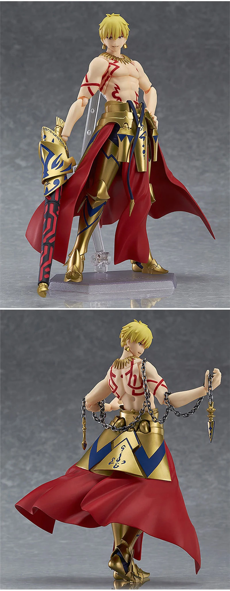 Figma Fate/Grand Order Gilgamesh Gk модель игрушки Fate/Zero Archer Figma 300 15 см Fate/stay night День рождения Рождество подарок на год