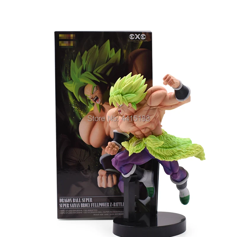 Новое поступление Dragon Ball Супер Saiyan Broly полная мощность ПВХ фигурка игрушка Коллекционная модель Отличный подарок на день рождения Рождество