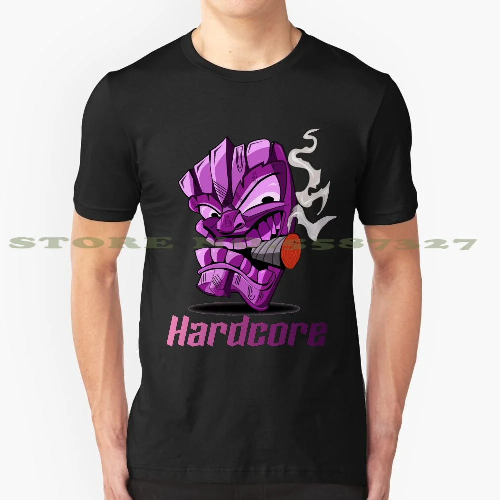 Camiseta Vintage moda de tótem Hardcore, camisetas de tótem Hardcore Hardstyle Gabber Thunderdome Qdance Master Of Hardcore Festival - AliExpress Ropa de hombre