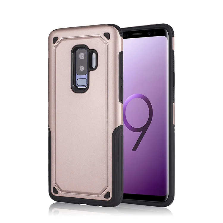 В настоящее время samsung S8 S9 plus чехол для телефона защитил броню в ТПУ+ ПК Все края включены ударопрочный защитный