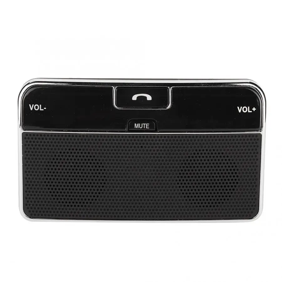 Bluetooth 4,0 беспроводной громкой связи динамик телефон MP3 автомобильный комплект солнцезащитный козырек динамик телефон