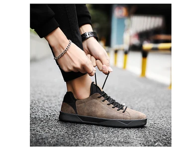 

Men Spring Autumn Lace Up Shoes Fashion Casual Male Shoes Brand Men Loafers Casual Shoes For Men Chaussure S2401-2409