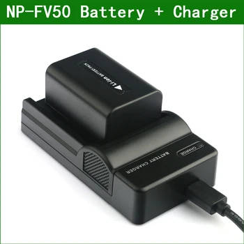 

NP-FV50 NP FV50 NPFV50 Digital Camera Battery + Charger for Sony HDR-CX130 HDR-CX680 HDR-CX150 HDR-CX170 HDR-CX190 HDR-CX220