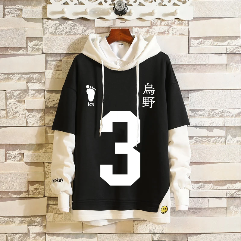 Haikyuu Cosplay Hoodies Karasuno Volleyball Club Costume Sweatshirt Adult Unisex Hooded Sweater Spring and Autumn0 (4)