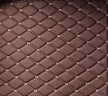 lsrtw2017 leather car interior floor mats for mitsubishi Montero Challenger pajero sport 2008 2009 2010 2011 2012 2013 - Color Name: coffee