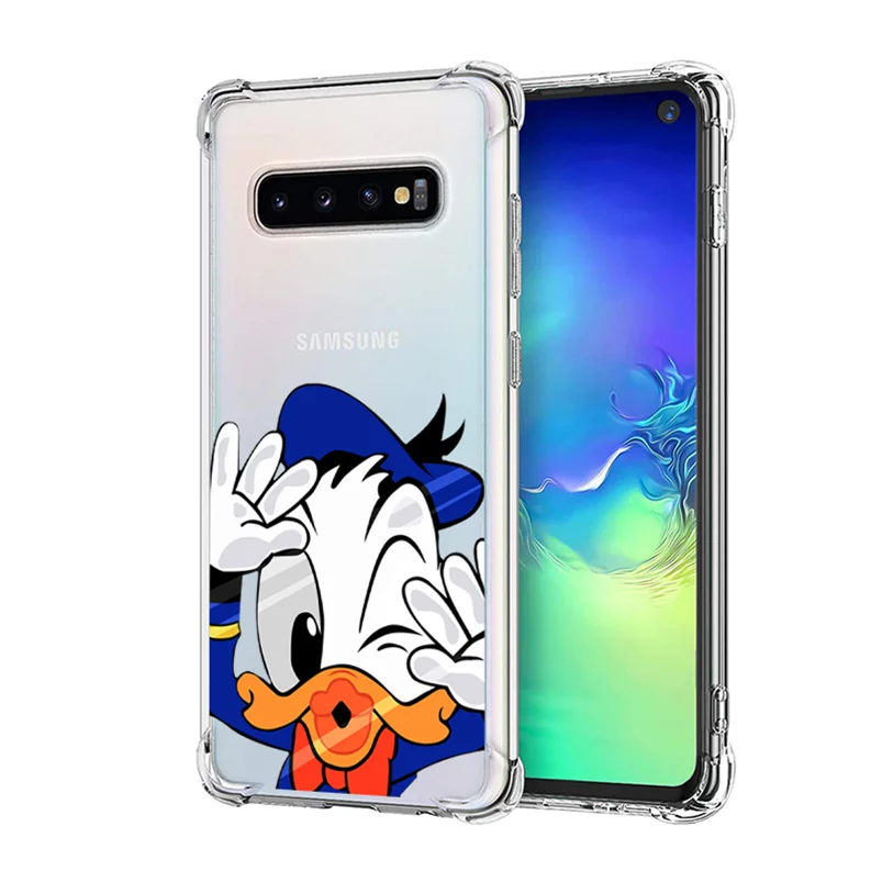 Чехол с мультипликацией для samsung Galaxy S10 S8 S9 плюс S7 S10E M10 M20 M30 A10 A10E A20 A20E A30 A40 A50 A60 Note 8 9 10 Pro ТПУ чехол