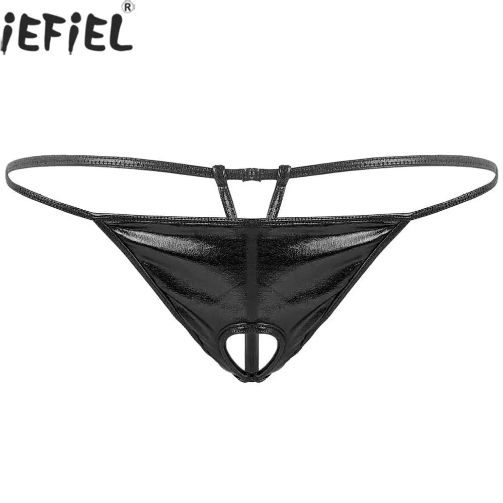 US Mens Micro Thong Jockstrap Open Buttt G-string T-back Bikini Briefs Underwear