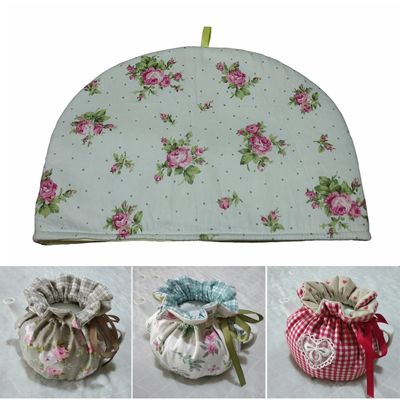 Cotton Vintage Floral Teapots Dust Cover Tea Cosy Kettle Cover Insulation And Keep Warm For Home Чайник Заварочный Teteras
