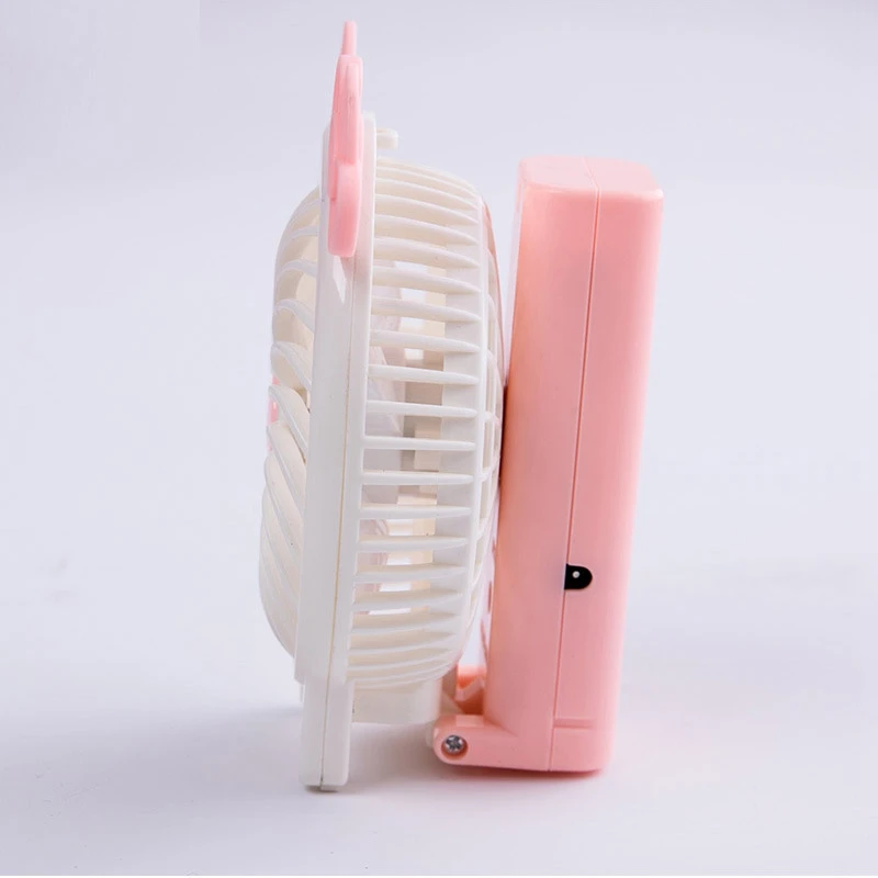 Мини-мультяшный Ручной Usb Электрический вентилятор складной студенческий вентилятор портативный полевой активности для прогулок охлаждающий мини-вентилятор