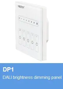 DALI Bus блок питания 5 в 1 светодиодные ленты контроллер DL5 DP1 DP2 DP3 DALI RGB+ CCT Яркость Цветовая температура Затемняющая панель - Цвет: DP1 brightness