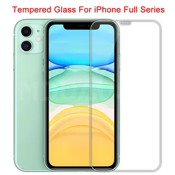 

9H Tempered Glass on the For iPhone 8 7 6 6S Plus 5 5S SE Screen Protector For iPhone 11 Pro X XR XS Max Protective Glass Flim