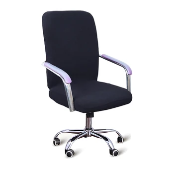 

Zipper Removable Protective Elastic Chair Cover Washable Universal Anti Dust Office Waterproof Easy Clean Computer Check Pattern