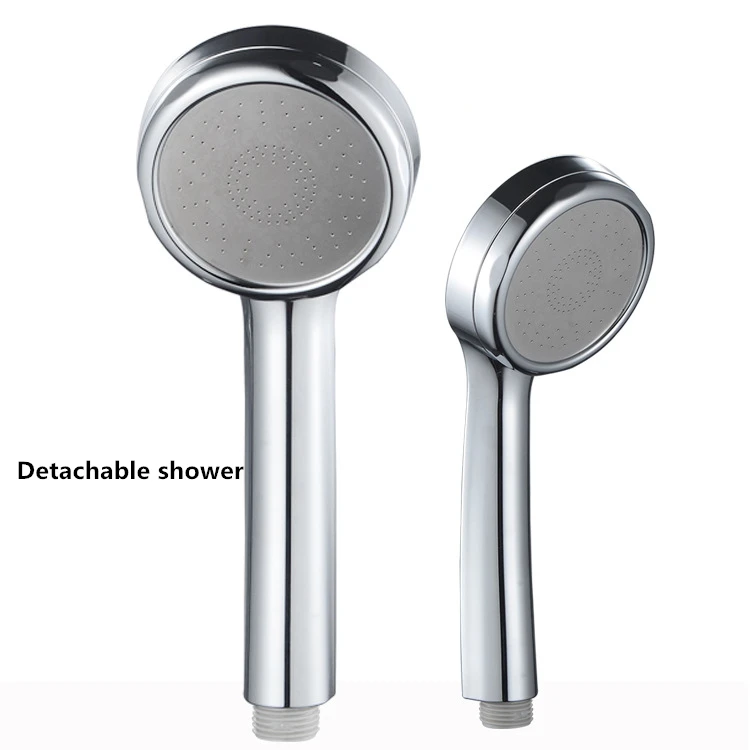 

Pressurized Hand-held Shower Stainless Steel Panel Fine Hole Water Outlet Nozzle Removable Bathroom Heater Accessor