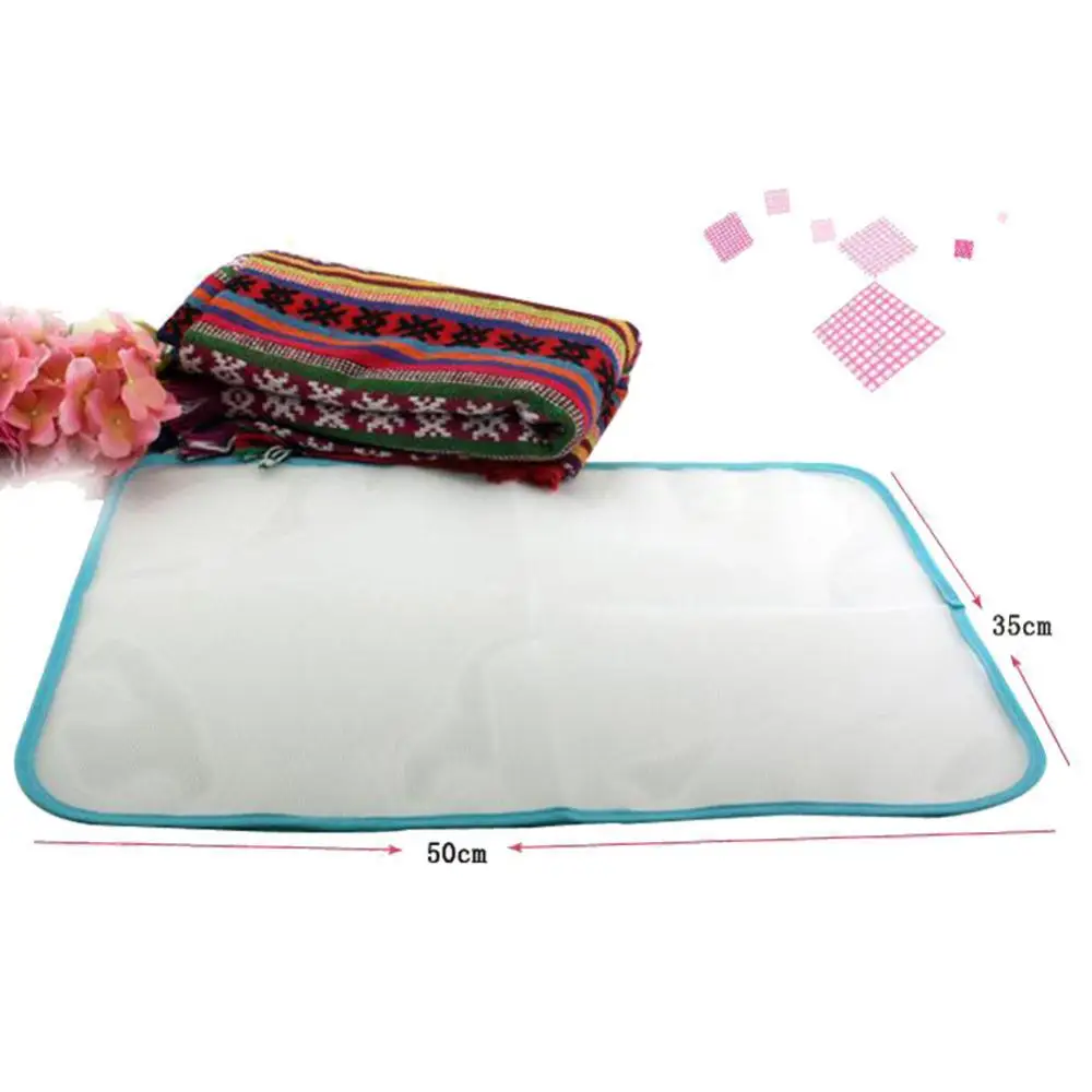 Anti Scalding Ironing Pad Mesh Cloth Heat High Temperature Resistant Mat Ironing Clothes Pad Mesh Cloth Protector Board
