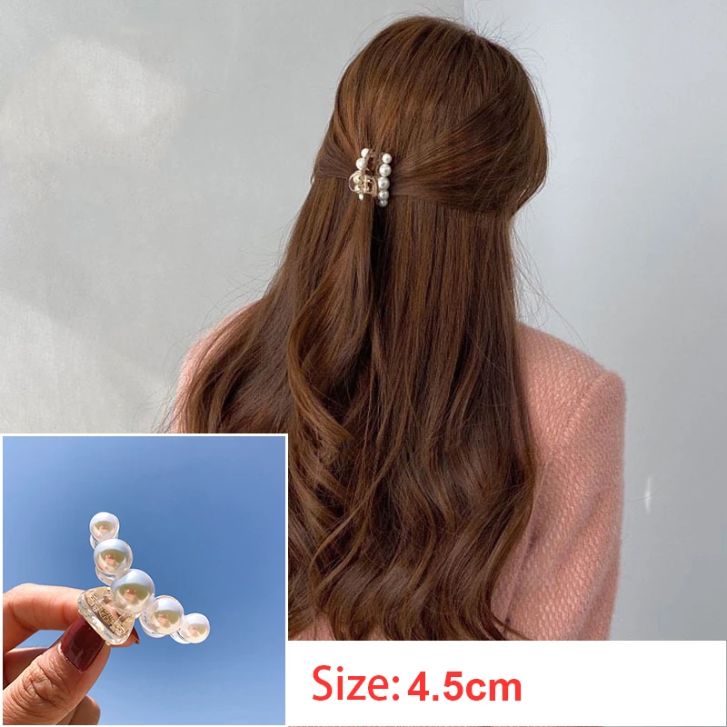 2022 Korean New Hair Claw Barrettes For Women Fashion Girl Metal Geometric Hollow Out Headwear Hair Accessories Crab Hair Clip best hair clips Hair Accessories
