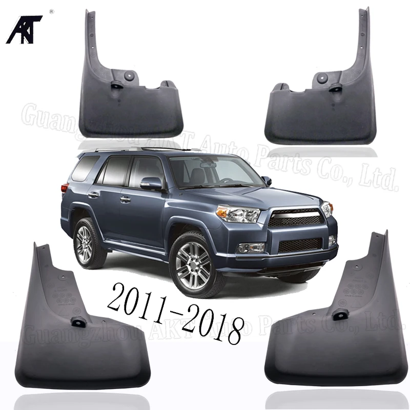 A-Premium Splash Guard Mud Flaps Replacement for Toyota 4Runner 2010-2019 with Ground Effects 