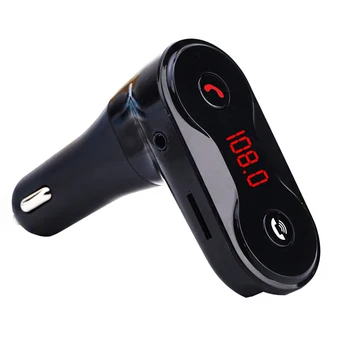 

Wireless Bluetooth FM Transmitter Modulator Bluetooth Car Kit USB Charger Upgrade AUX HandsFree Music MP3 Player Car Styling