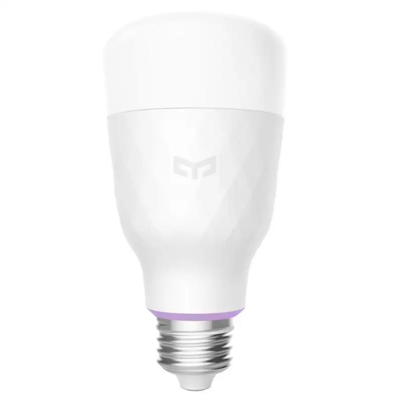 Yeelight светодиодный смарт-лампочка YLDP06YL E27/E26 красочное освещение лампа 800lm 10 Вт мобильное приложение дистанционное управление домашняя лампа