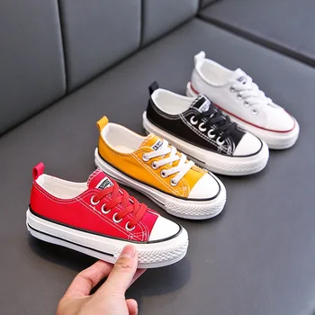 

Kids Shoes Casual Canvas Sneakers For Baby Boys Girls Fashion Classic Breathable Sport Flats White Child Shoes Chaussure Garcon