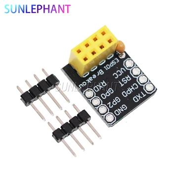 

USB to ESP8266 WIFI module ESP-01 ESP-01S Remote Serial Port WIFI Sensor Transceiver Wireless Board ESP01S Breakout PCB Adapter