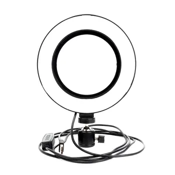 

Live Dimmable Desktop Multifunctional Ring Light 3 Color Led Mobile Phone Beauty Facial Selfie Photography Fill Light