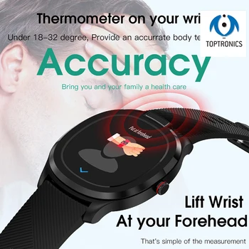 

Best Sell ECG PPG Smart Watch Men Woman kid elderly Body Temperature Measurement Smart Band HR Blood Pressure Health Care Band
