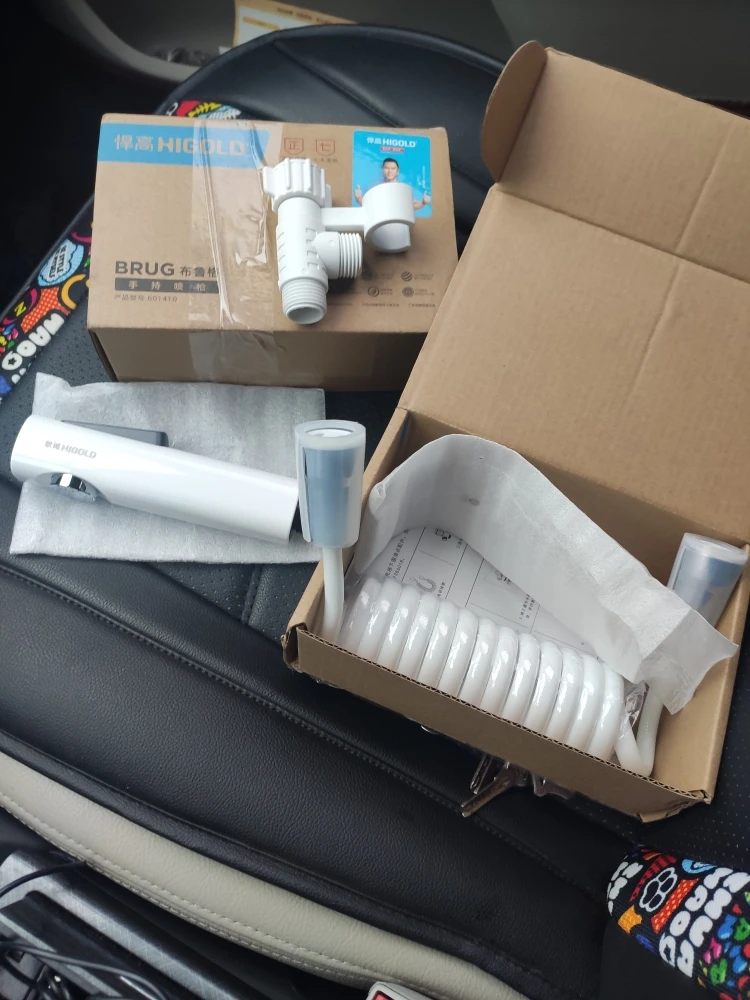 xiaomi higold Handheld bidet sprayer set for toilet Stainless Steel Hand faucet gun for Bathroom hand shower head self cleaning